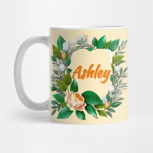 Ashley Name Tag Mug